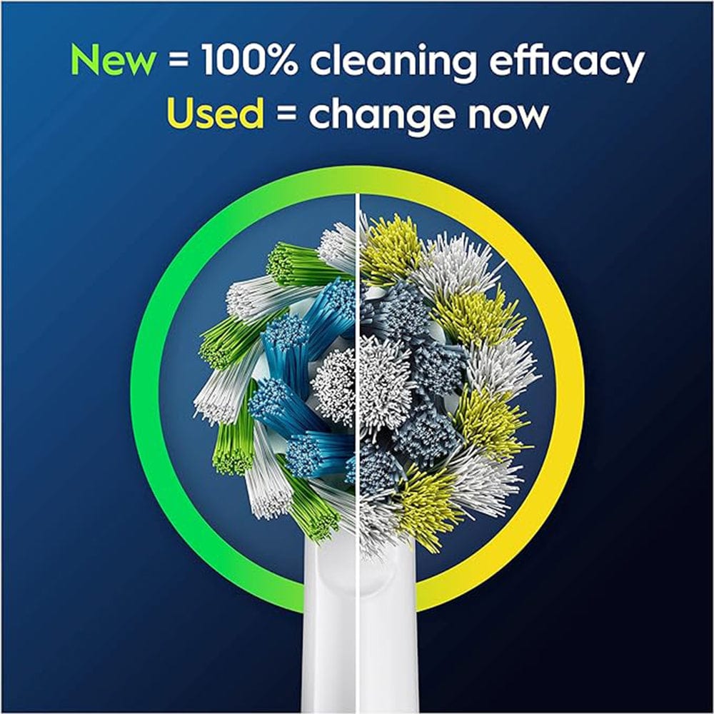 Oral-B Toothbrush Oral B Cross Action Refills 4 pack