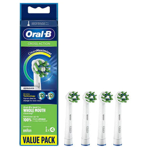 You added <b><u>Oral B Cross Action Refills 4pack</u></b> to your cart.