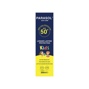 You added <b><u>Parasol Sun Care Kids Long Lasting Protection SPF50+ 200ml</u></b> to your cart.