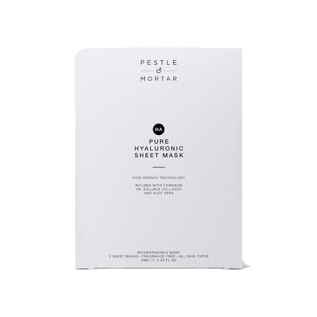 Pestle & Mortar Face Mask Pestle & Mortar Pure Hyaluronic Sheet Masks