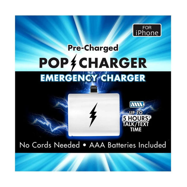 Baby Republic Charger Pop Charger - iPhone Emergency Phone Charger