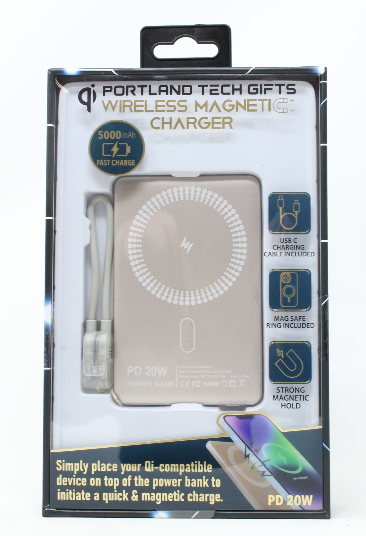 Portland Tech Gifts Wireless Charger Portland Tech Gifts Wireless Magnetic Charger