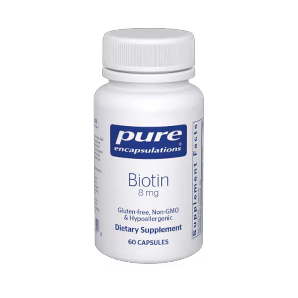 Pure Encapsulation Vitamins & Supplements Pure Encapsulations Biotin 8mg 60 Capsules