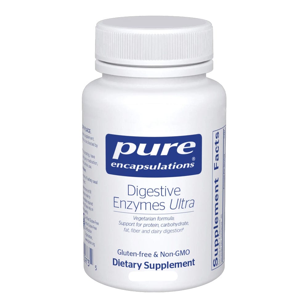 Pure Encapsulation Vitamins & Supplements Pure Encapsulations Digestive Enzymes Ultra 30 Capsules