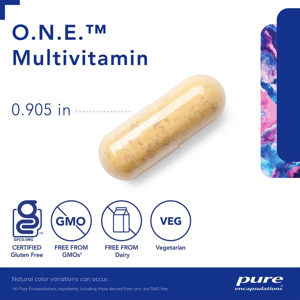 Pure Encapsulation Vitamins & Supplements Pure Encapsulations O.N.E. Multivitamin 30 Capsules