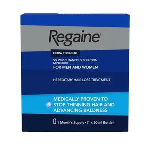 You added <b><u>Regaine Extra Strength Solution For Men and Women</u></b> to your cart.