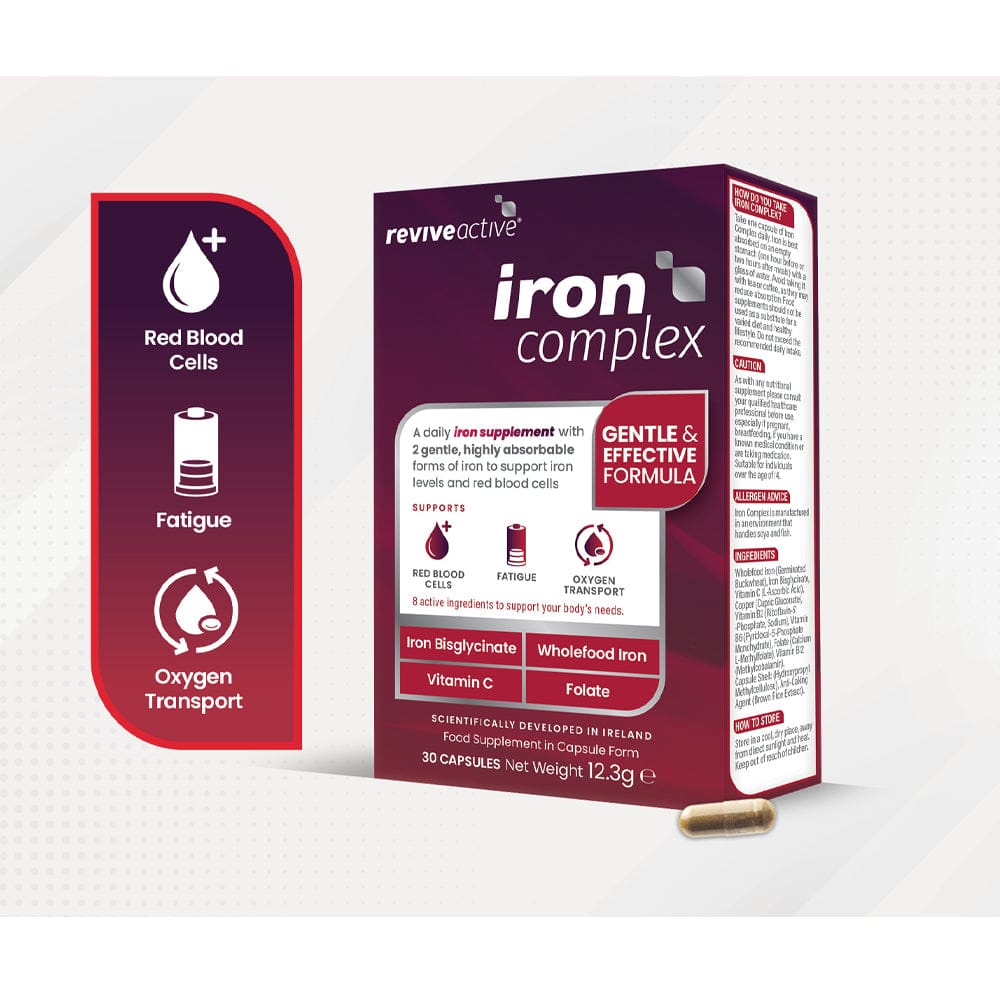Revive Active Vitamins & Supplements Revive Active Iron Complex 30 Capsules
