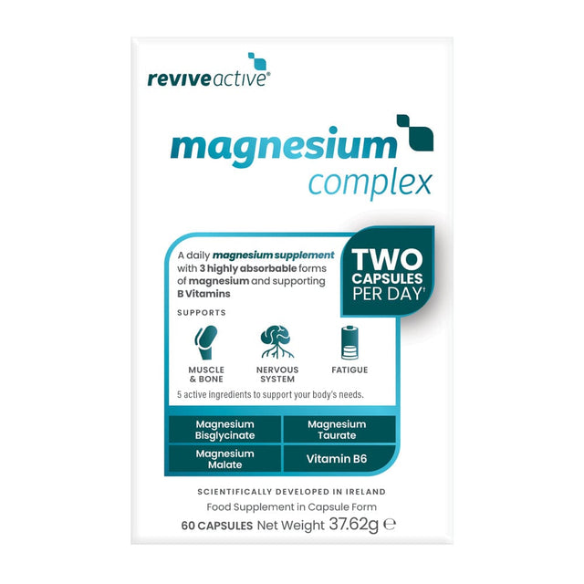 Revive Active Vitamins & Supplements Revive Active Magnesium Complex 60 Capsules
