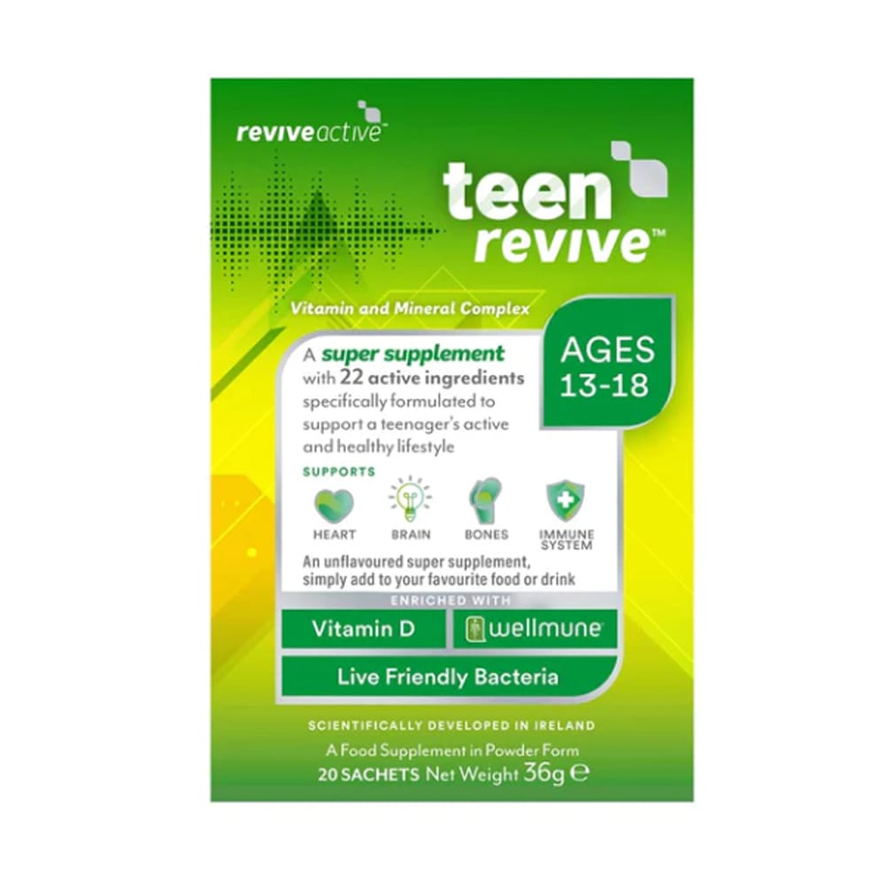 Revive Active Vitamins & Supplements Original (Unflavoured) Revive Active Teen 20 Sachets