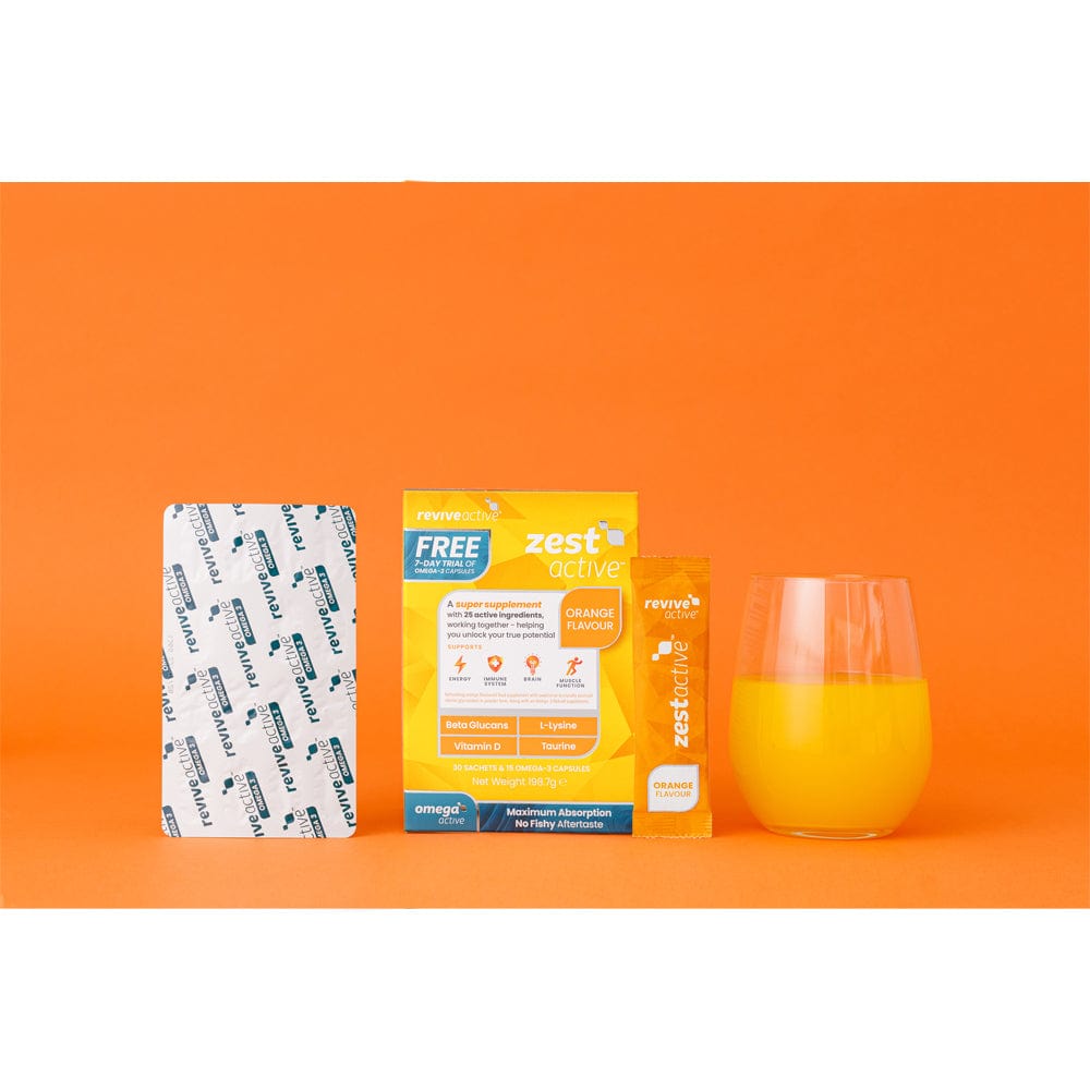 Revive Active Vitamins & Supplements Revive Zest Active + FREE 7 Day Trial of Omega Active