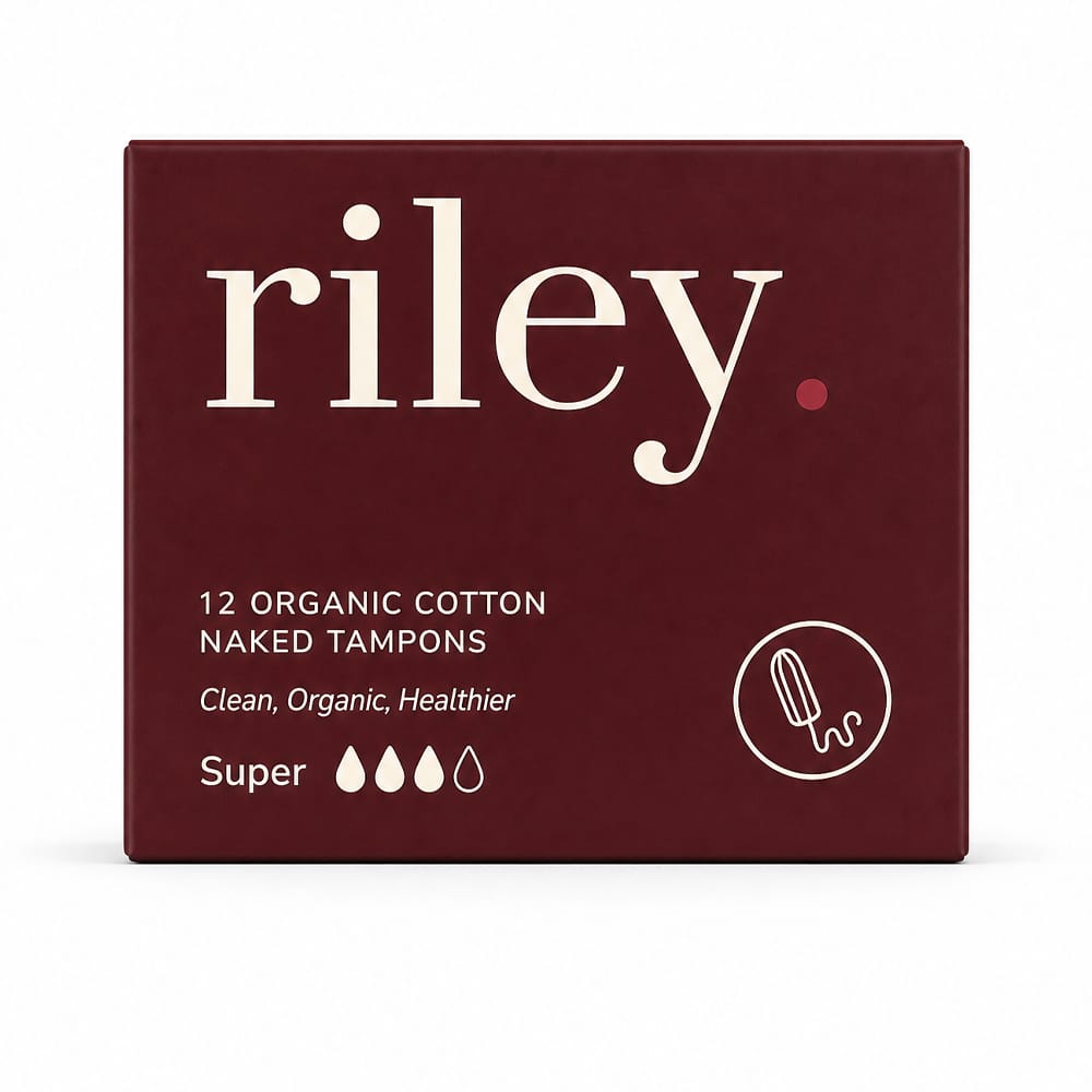 Riley Tampons 12 Super Riley Naked Tampons