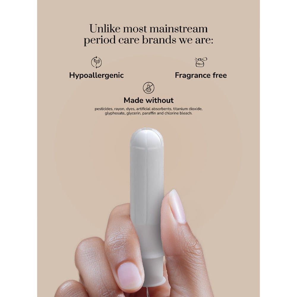 Riley Tampons Riley Organic Cotton Applicator Tampons