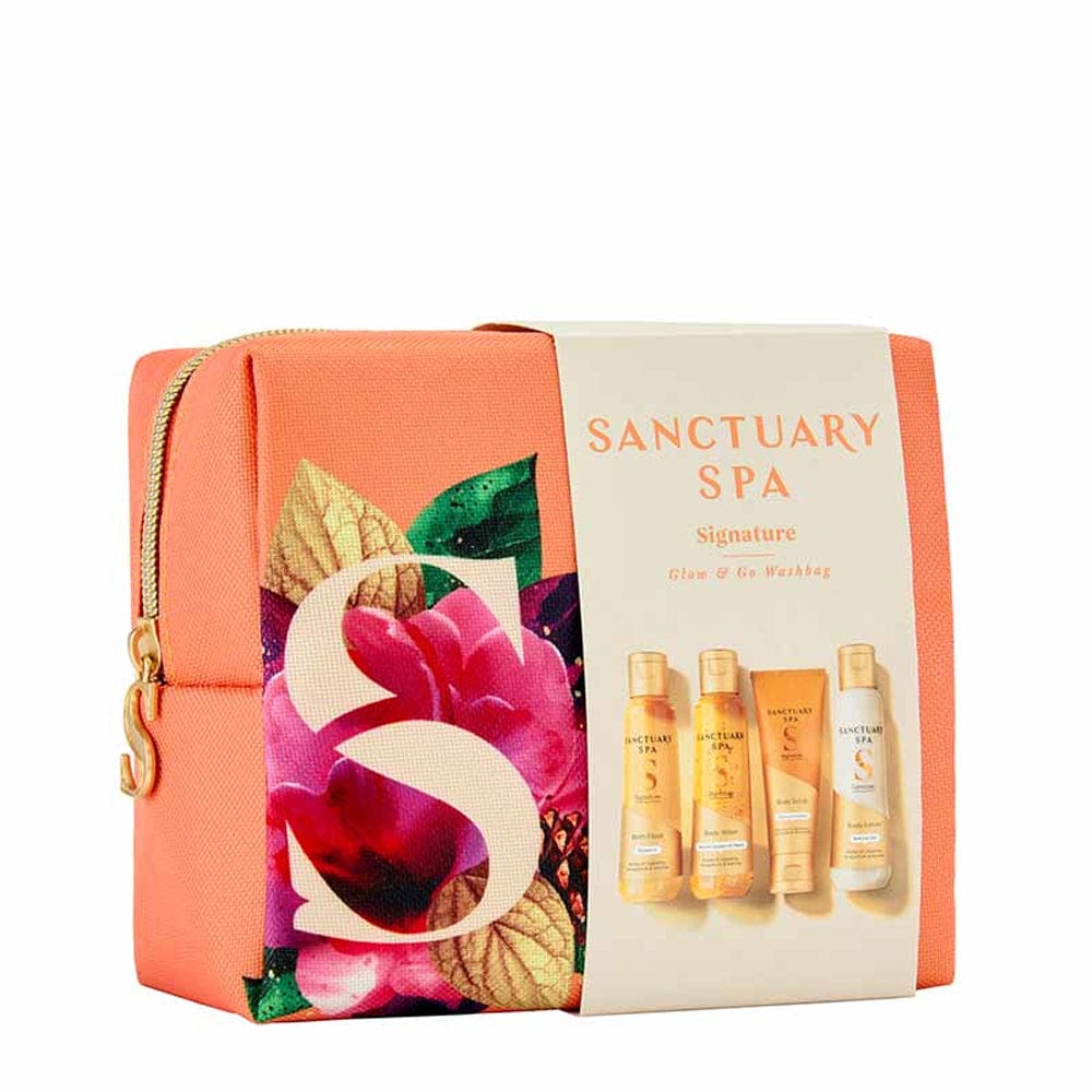 Sanctuary Skincare Set Sanctuary Signature Glow & Go Wash Bag Set