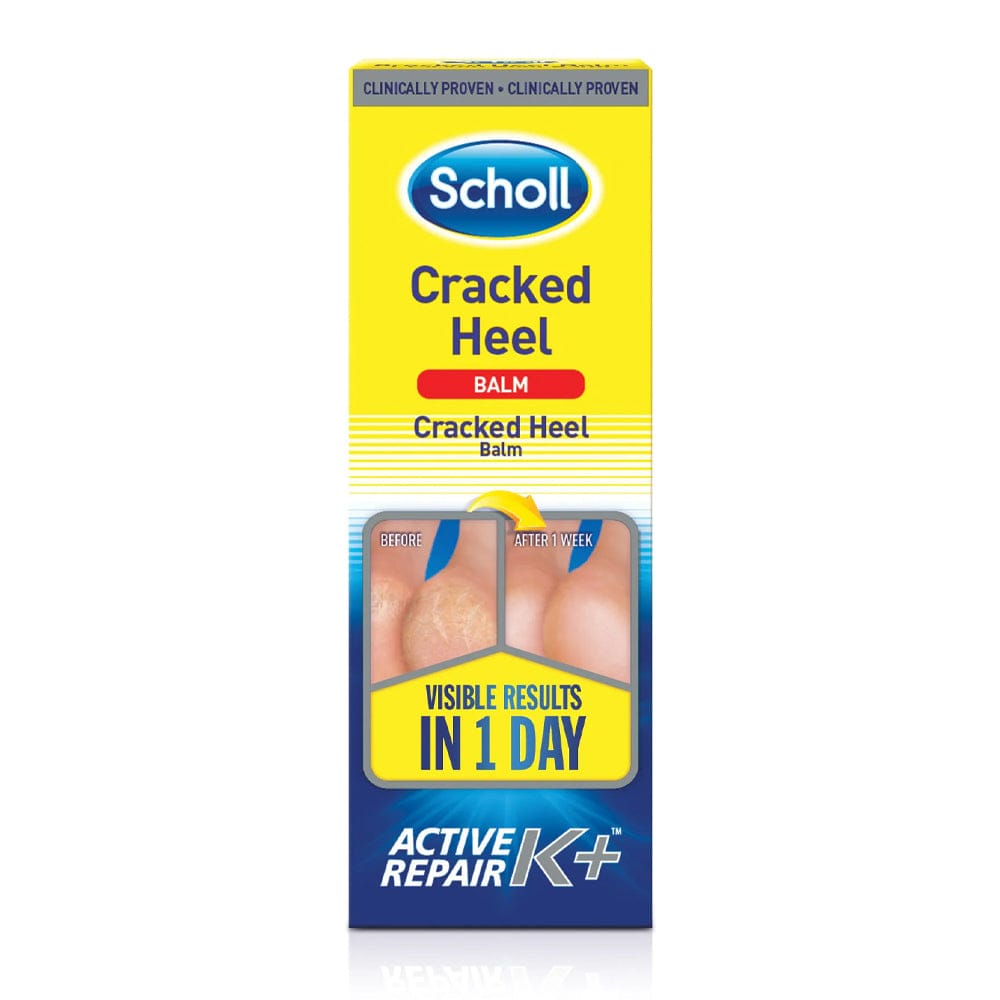 Scholl Heel Balm Scholl Cracked Heel Repair Balm Active Repair K+ 60ml