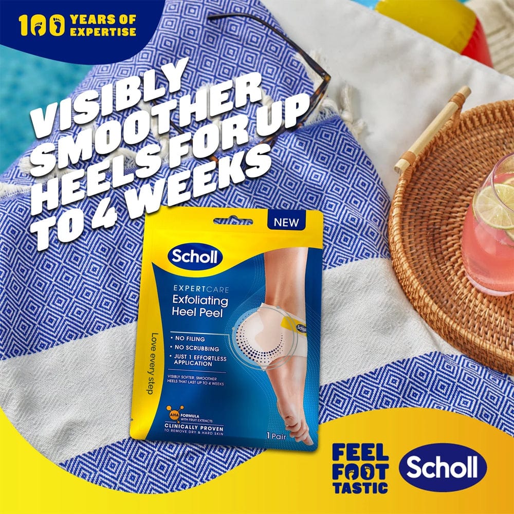 Scholl Heel Peel Scholl Exfoliating Heel Peel