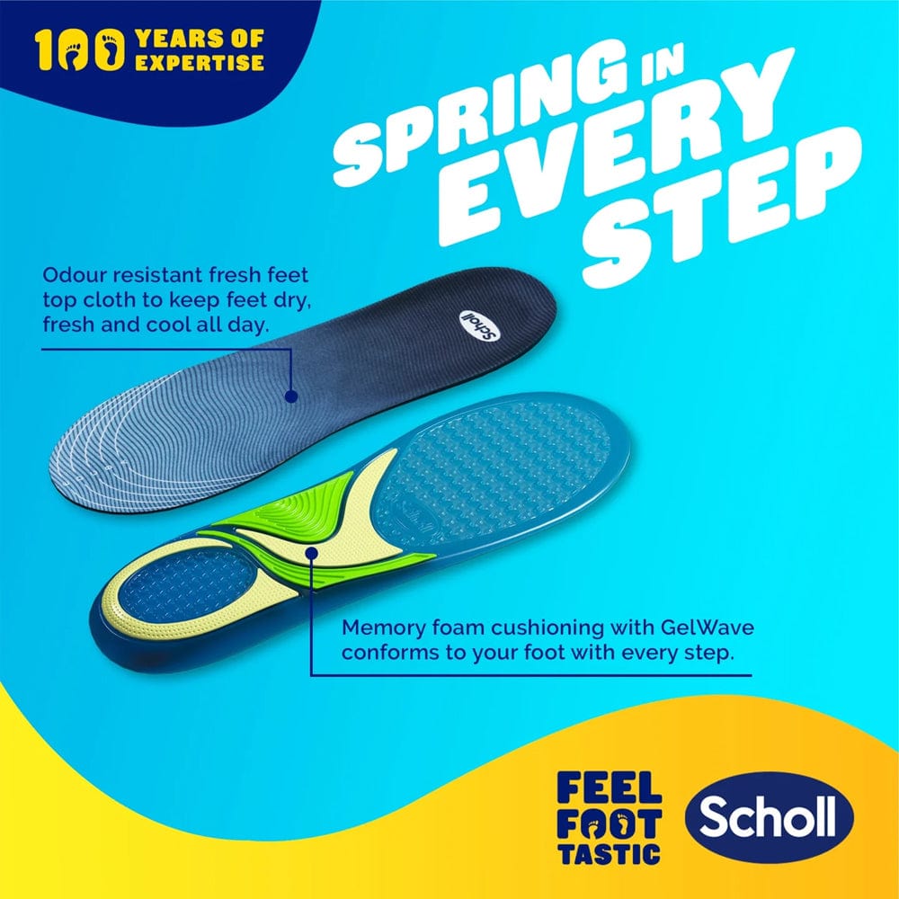 Scholl Insoles Scholl GelActiv Trainer Insoles Large