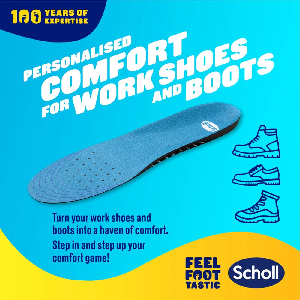 Scholl Insoles Scholl GelActiv Work & Boot Insoles Large