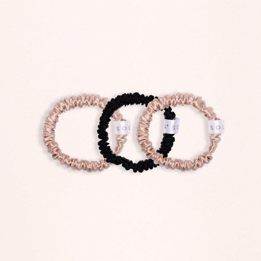 SEA+SOLU Scrunchies SEA+SOLU Silk Scrunchies 3 Pack