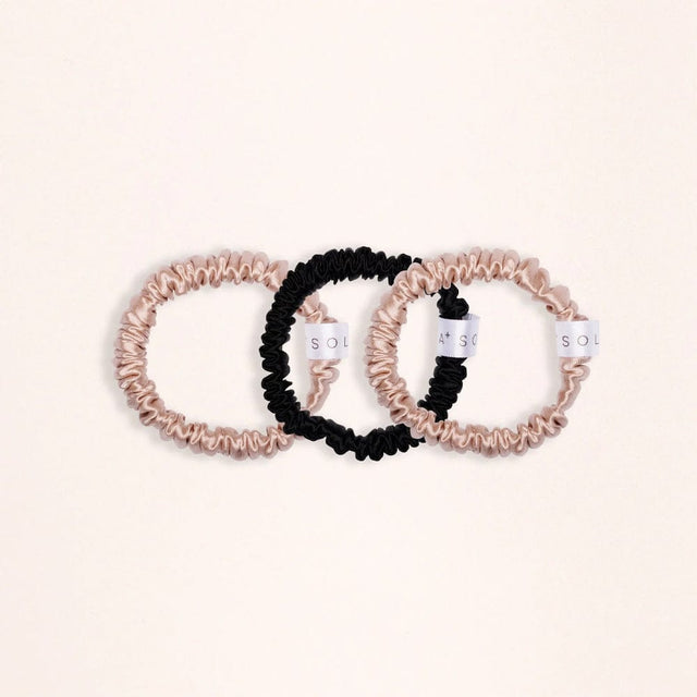SEA+SOLU Scrunchies SEA+SOLU Silk Scrunchies 3 Pack
