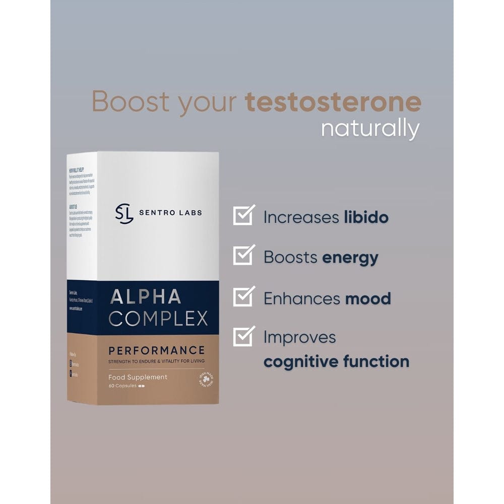 Sentro Labs Vitamins & Supplements Sentro Labs Performance Alpha Complex 60 Capsules