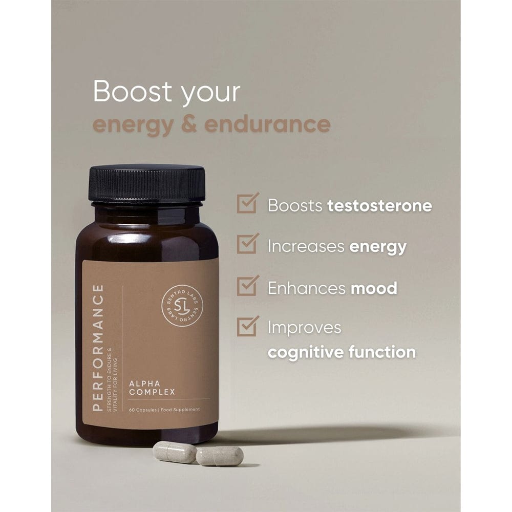 Sentro Labs Vitamins & Supplements Sentro Labs Performance Alpha Complex 60 Capsules