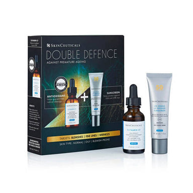 Skinceuticals Skincare Set SkinCeuticals Double Defence Silymarin CF Kit