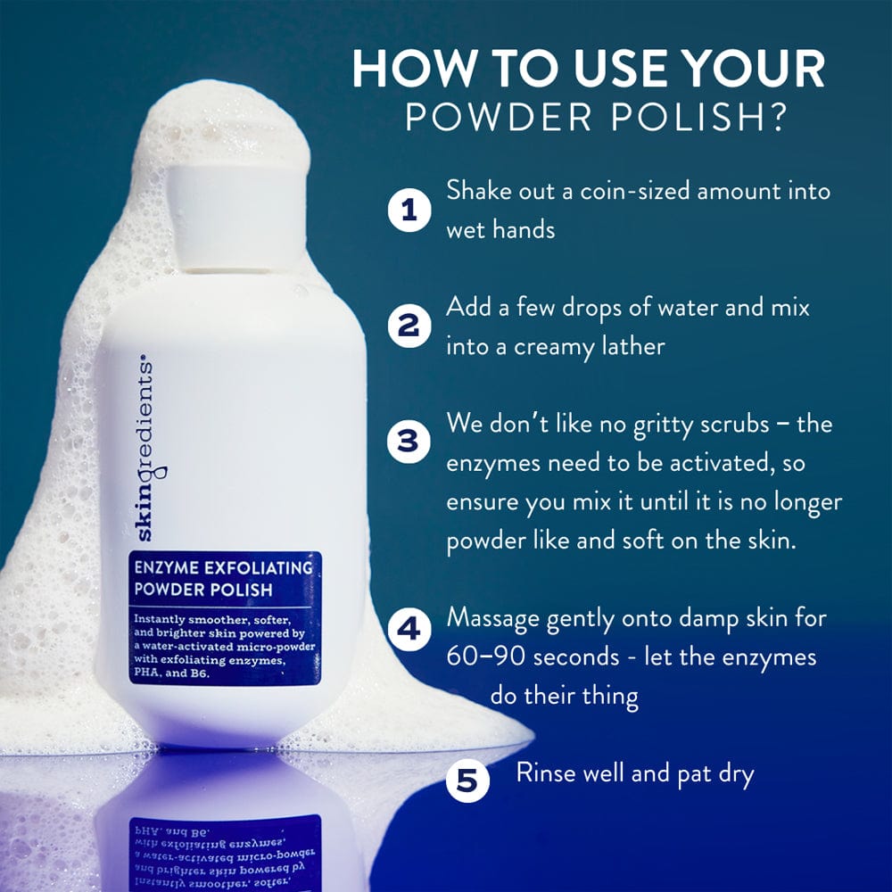 Skingredients Exfoliator Skingredients Enzyme Exfoliating Powder Polish