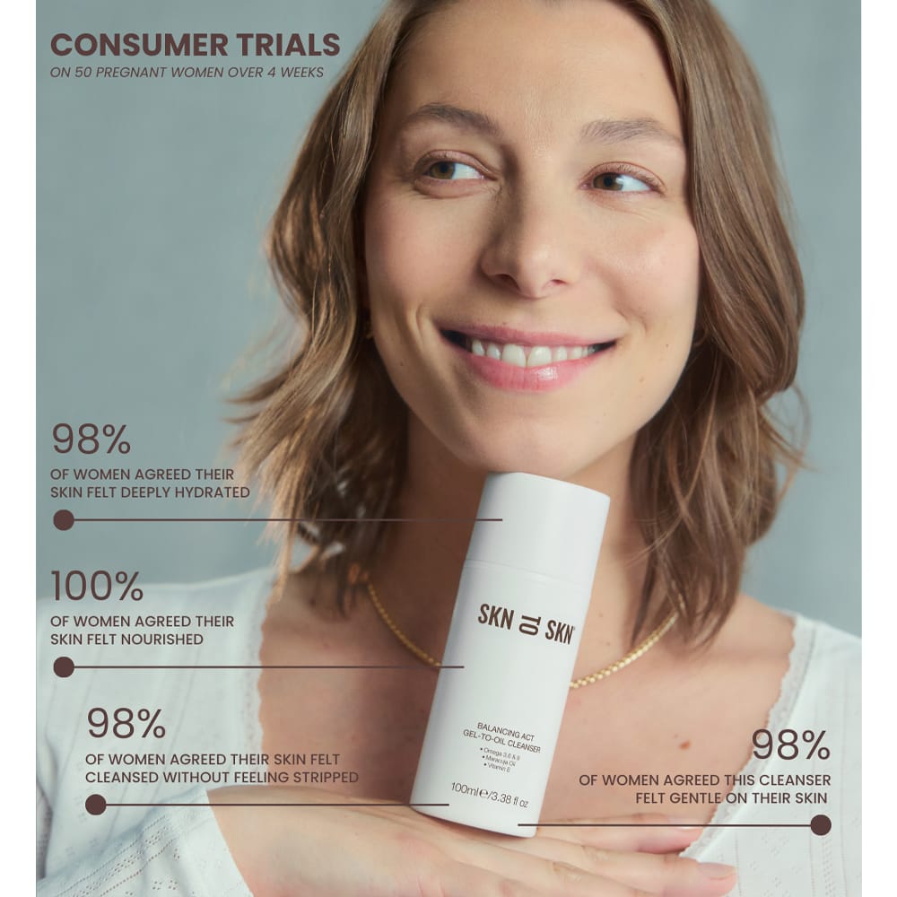SKN TO SKN Cleanser SKN TO SKN Balancing Act Gel-To-Oil Cleanser 100ml