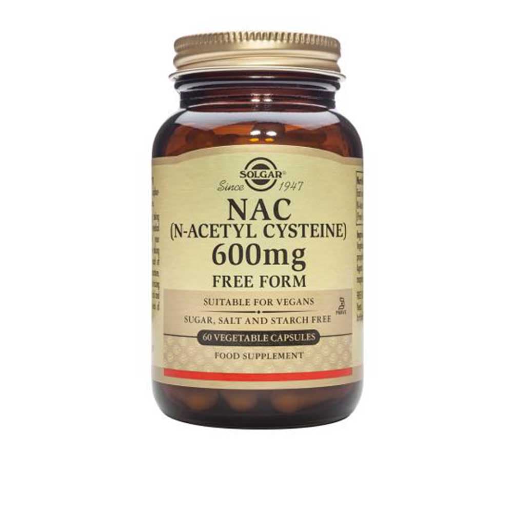 Solgar Vitamins & Supplements Solgar NAC (N-Acetyl Cysteine) 600mg