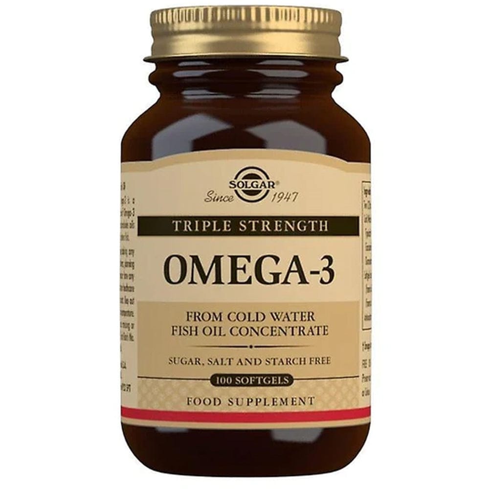 Solgar Vitamins & Supplements Solgar Triple Strength Omega-3 100 Softgels