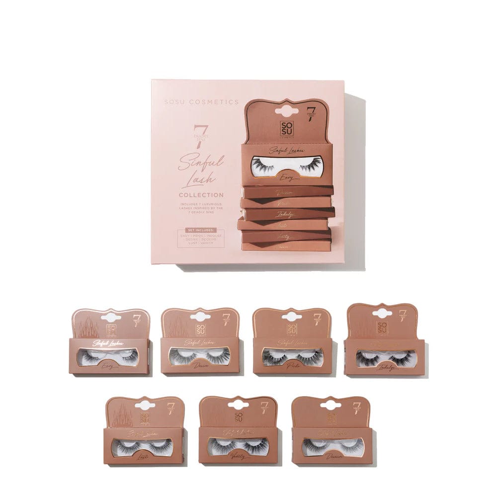 Sosu By Suzanne Jackson Beauty Gift Set SOSU 7 Deadly Sins Lash Box