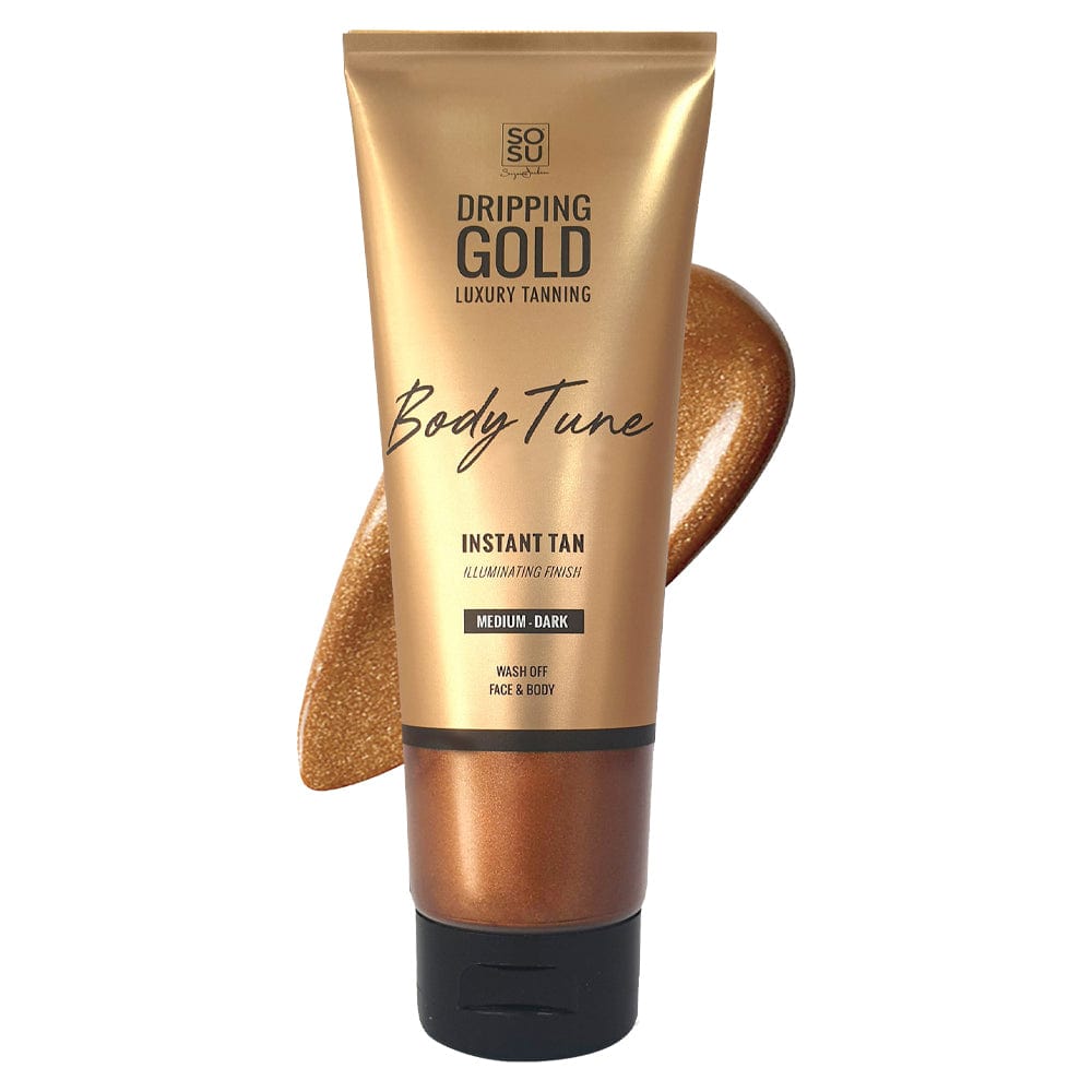 Sosu By Suzanne Jackson Instant Tan Medium - Dark SOSU Dripping Gold Body Tune Instant Tan | Illuminating