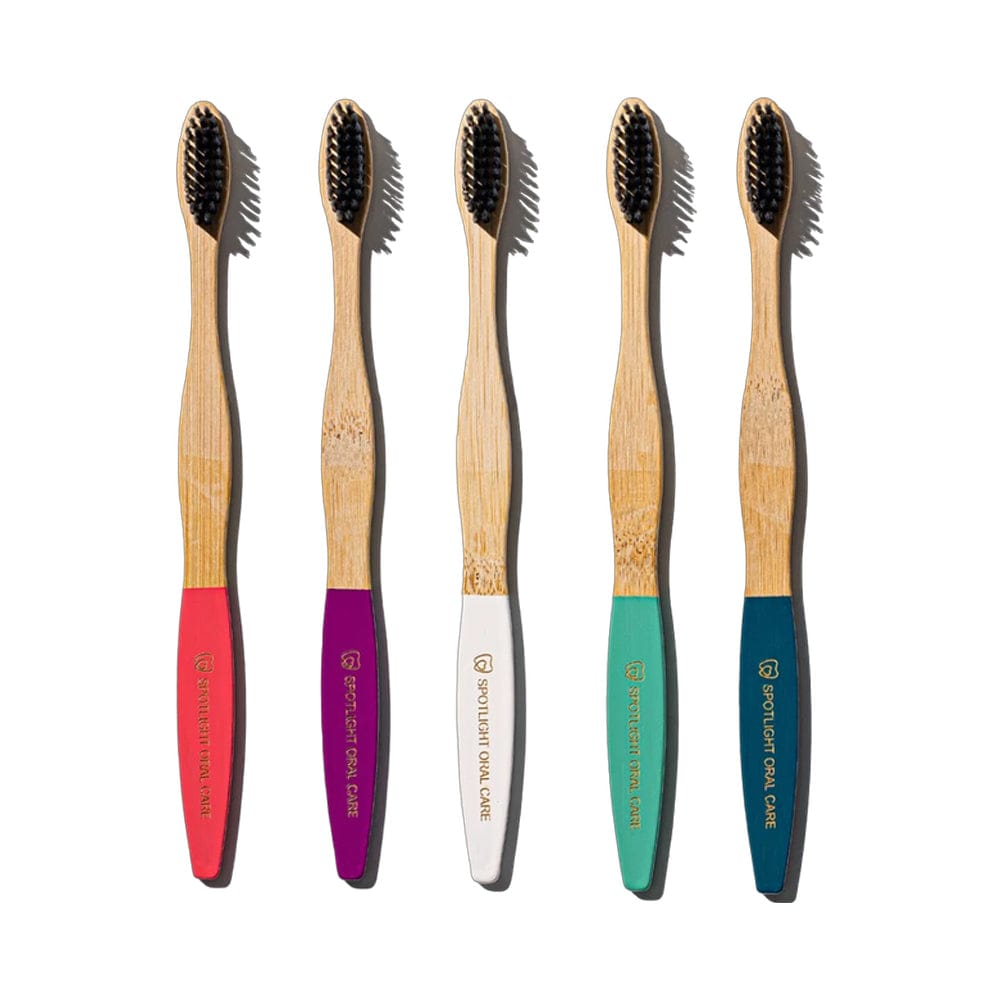 Spotlight Toothbrush Spotlight Oral Care 5-Pack Bamboo Toothbrushes