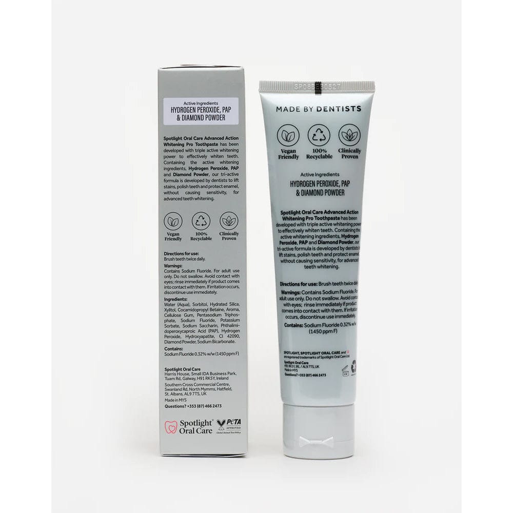 Spotlight Toothpaste Spotlight Oral Care Advanced Action Whitening Pro Toothpaste 100ml