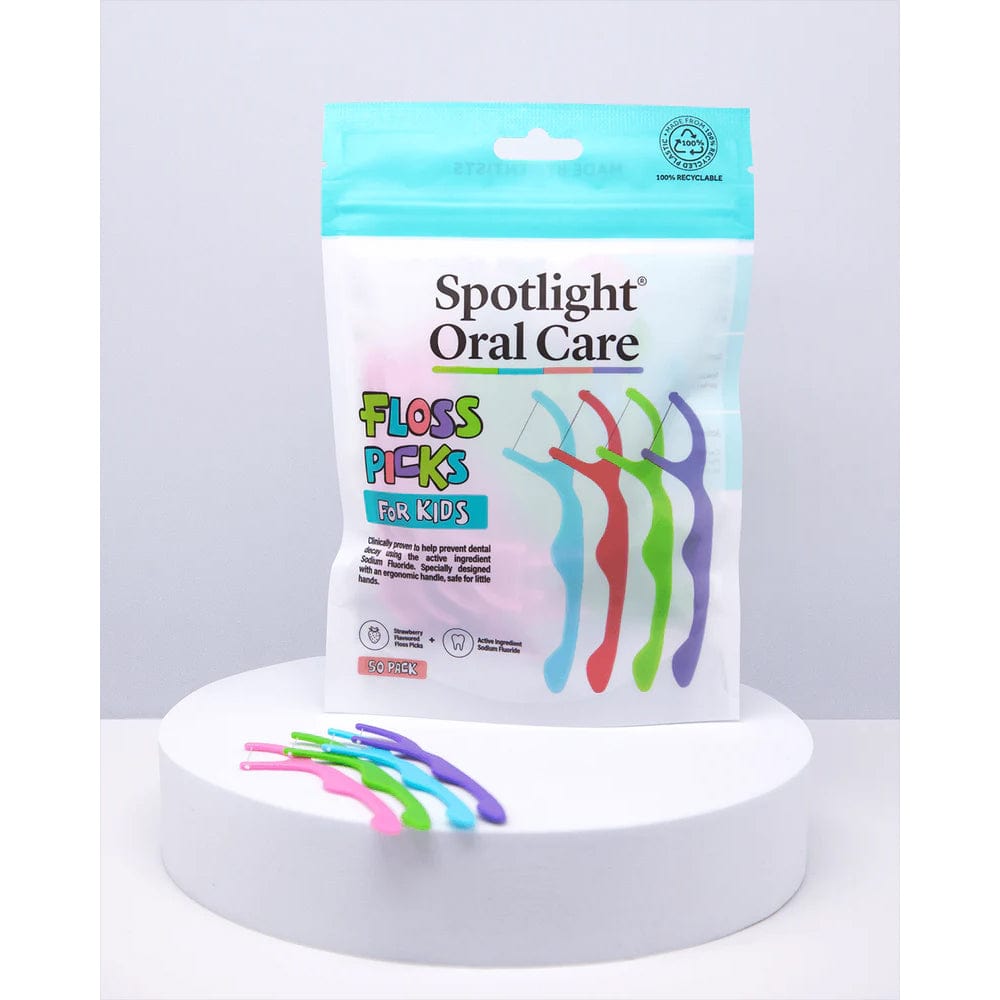 Spotlight Floss Picks Spotlight Oral Care Floss Picks For Children