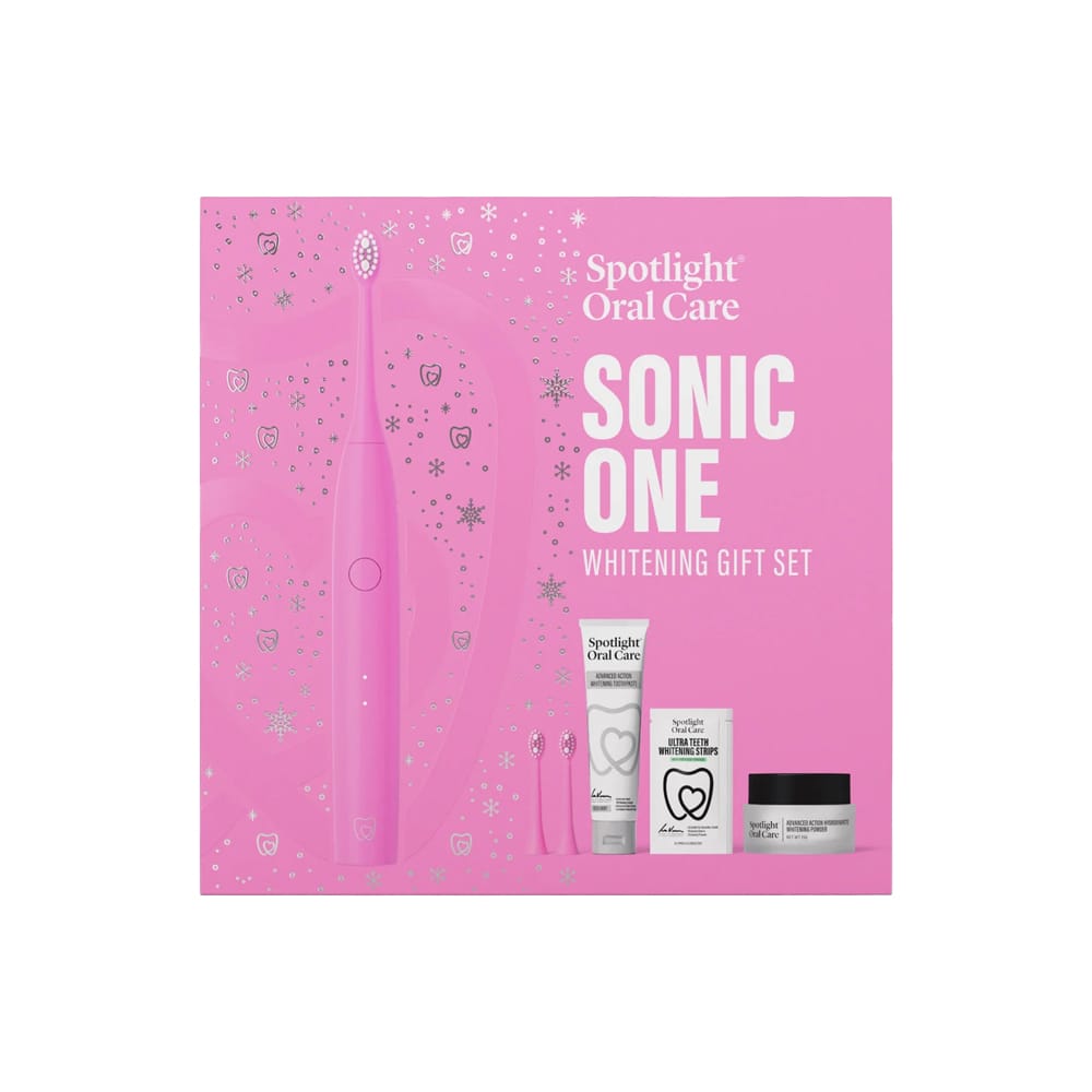 Spotlight Gift set Spotlight Oral Care Sonic One Whitening Gift Set Pink