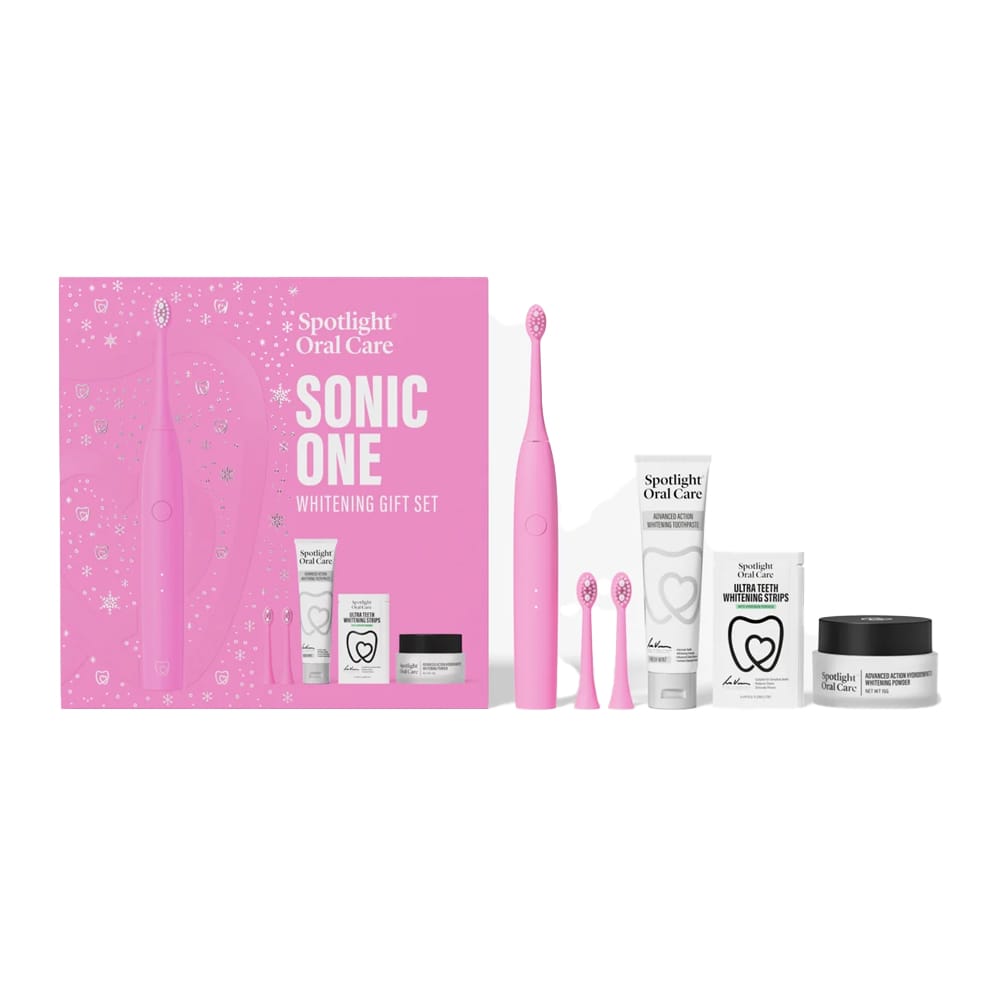 Spotlight Gift set Spotlight Oral Care Sonic One Whitening Gift Set Pink
