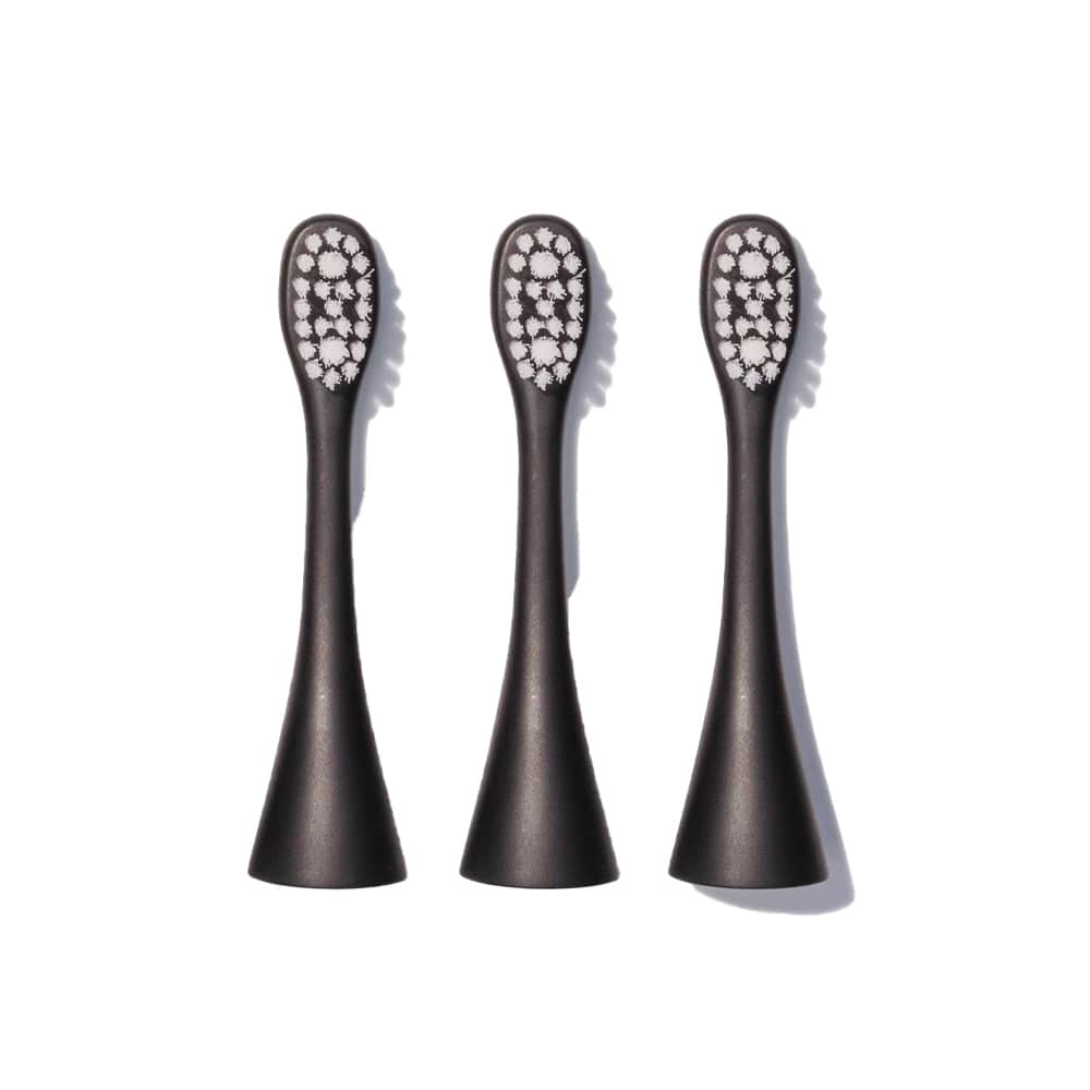 Spotlight Replacement Heads Jet Black Spotlight Oral Care Sonic Pro Toothbrush Replacement Heads