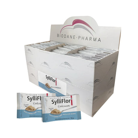 Sylliflor Food Supplement SylliFlor Psyllium Husks Calcium 30 x 6g Sachets