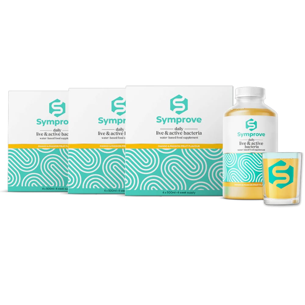 Symprove Vitamins & Supplements Symprove 12 Week + Shot Glass Bundle