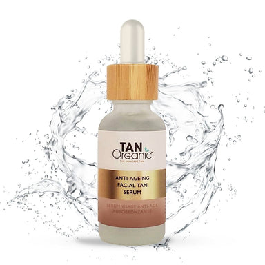 Tan Organic Tanning Serum Tan Organic Anti-Aging Facial Tan Serum 30ml
