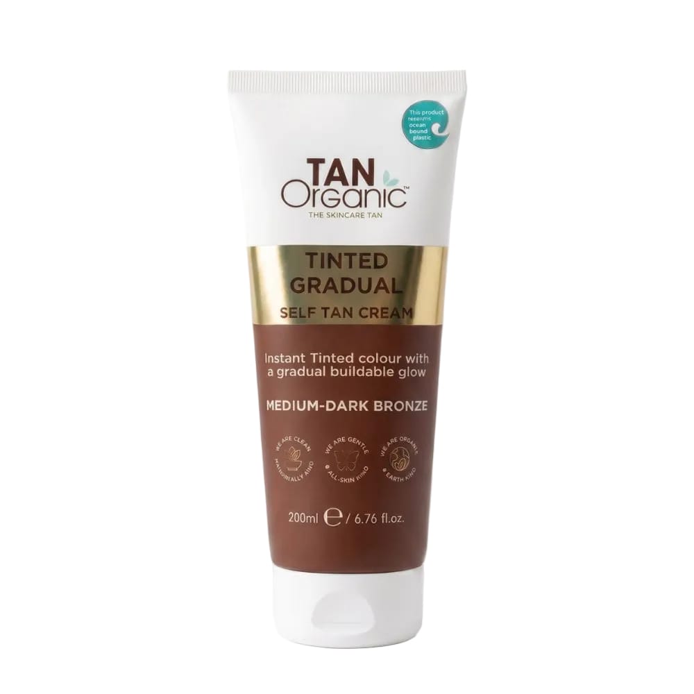 Tan Organic Gradual Tan TanOrganic Tinted Gradual Self Tan Cream 200ml
