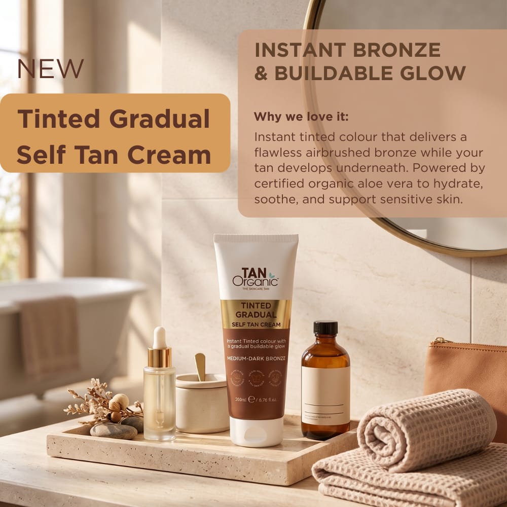 Tan Organic Gradual Tan TanOrganic Tinted Gradual Self Tan Cream 200ml