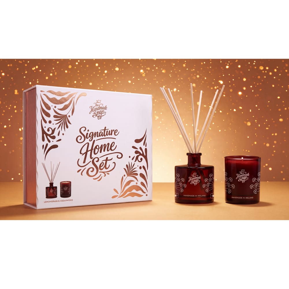 The Handmade Soap Company Candle Set The Handmade Soap Co Signature Home Set