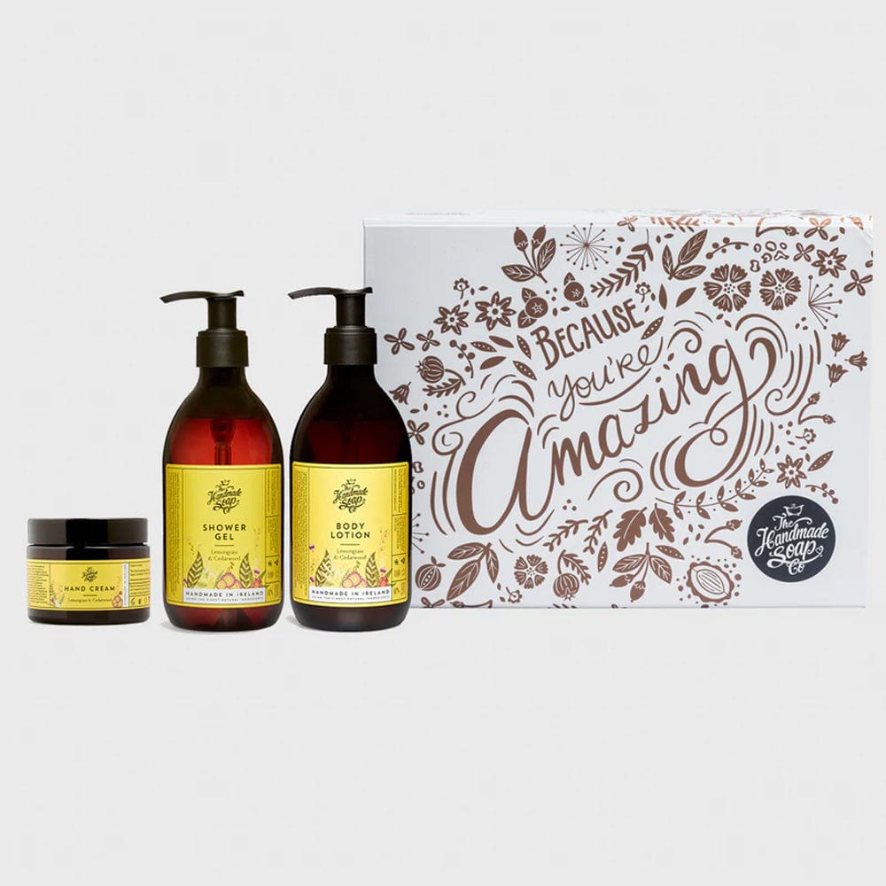 The Handmade Soap Company Skincare Set The Handmade Soap Company Because You're Amazing Gift Set