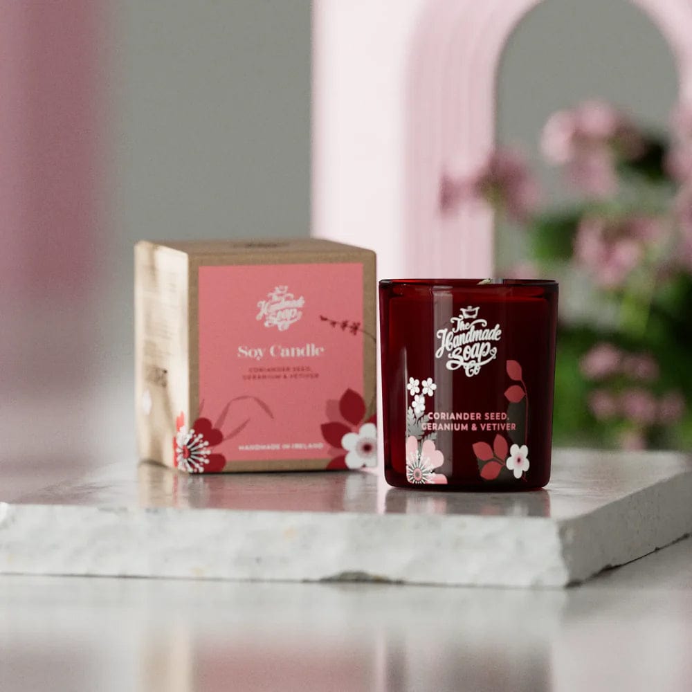 The Handmade Soap Company Candle The Handmade Soap Company Coriander Seed Geranium & Vetiver Candle 210g