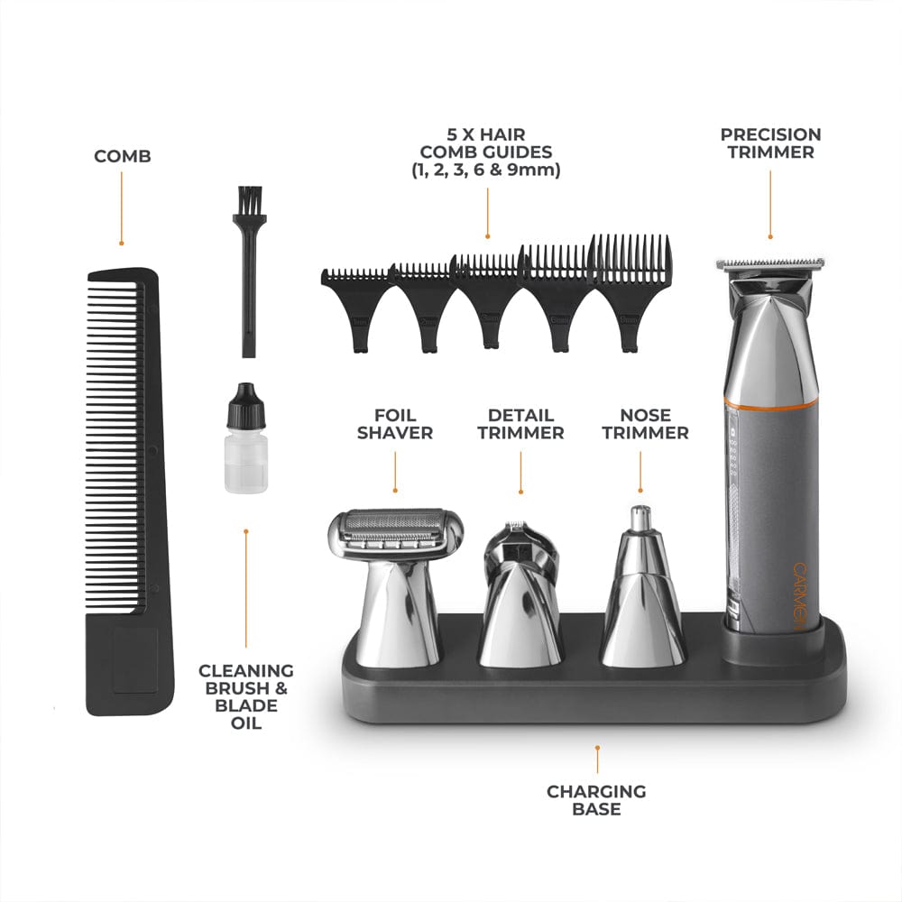 Carmen Grooming Set Titan 4 in 1 Multi Groomer Set