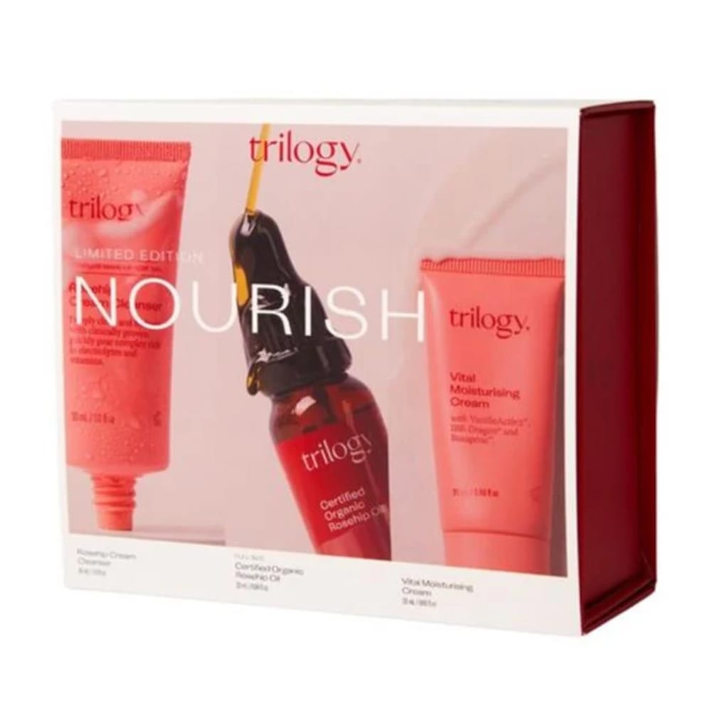 Trilogy Skincare set Trilogy Nourish Gift Set