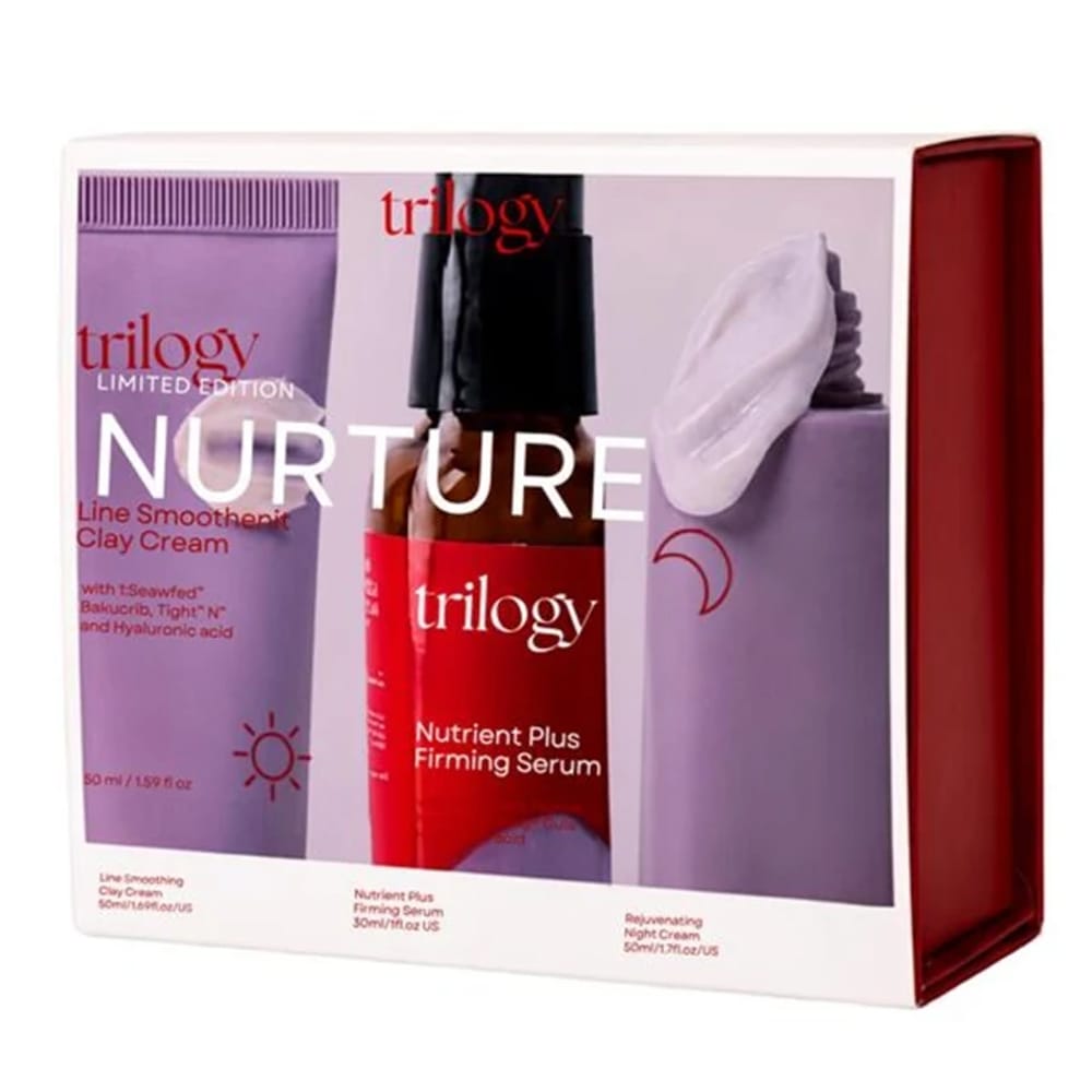 Trilogy Skincare Set Trilogy Nurture Gift Set