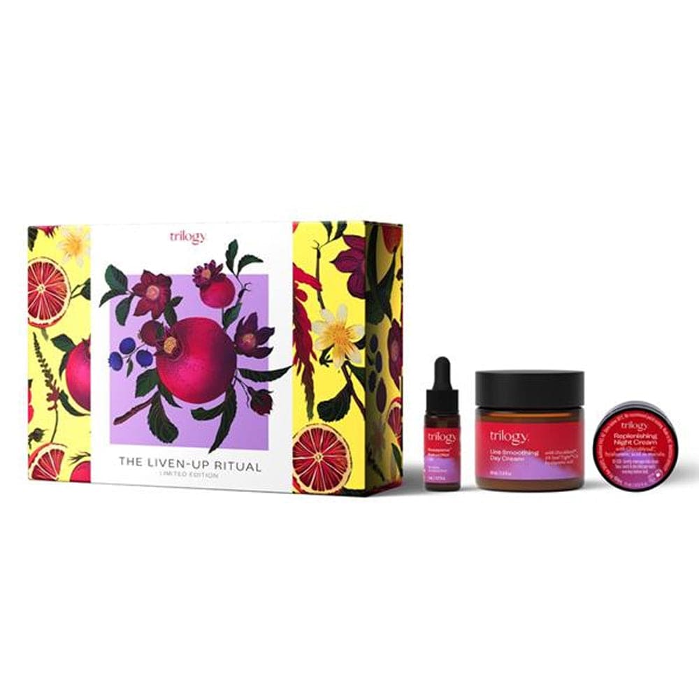 Trilogy Skincare Set Trilogy The Liven Up Ritual Gift Set